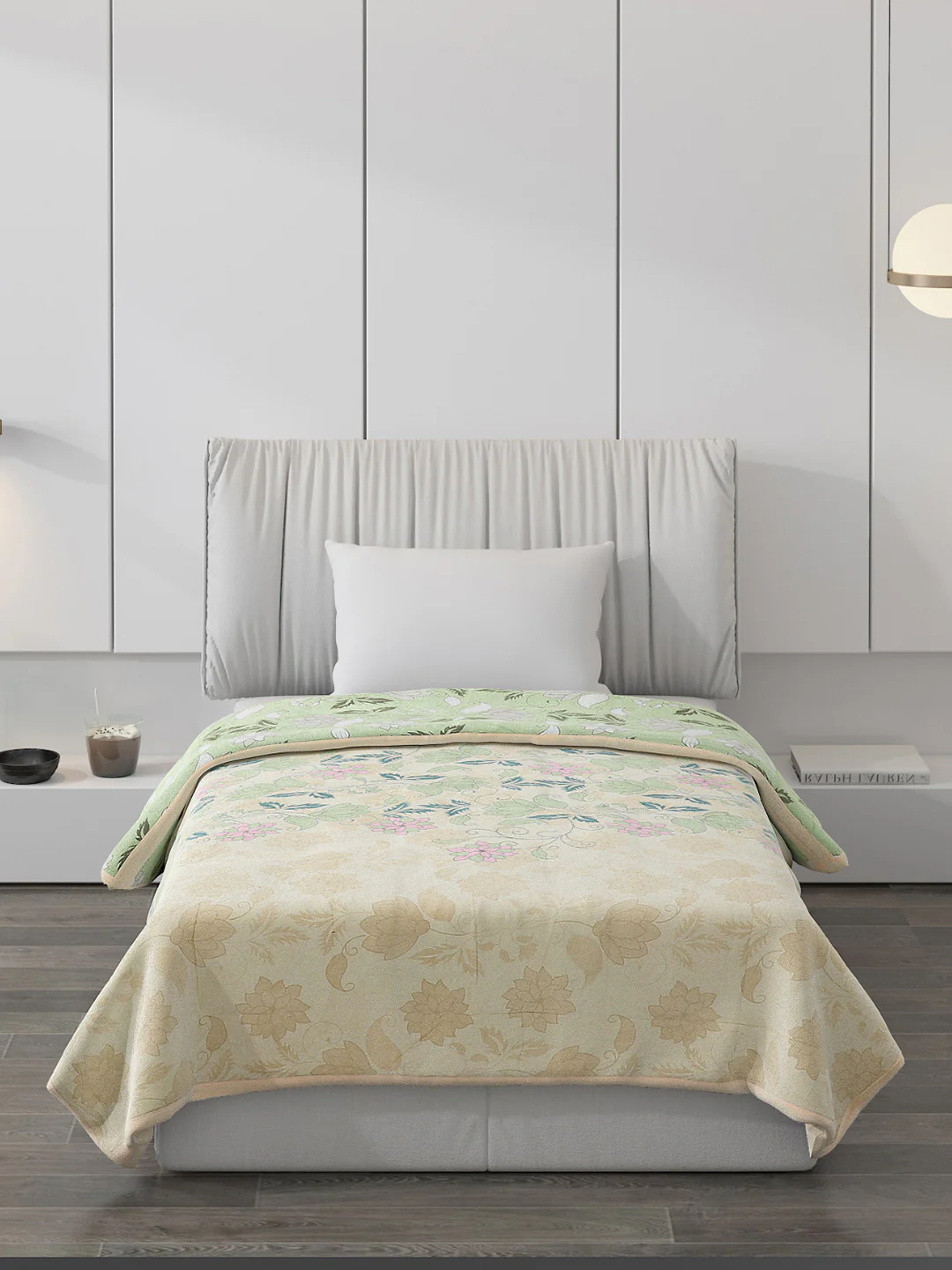 Printed Polyester Single Bed Comforter for AC Room - Image 3