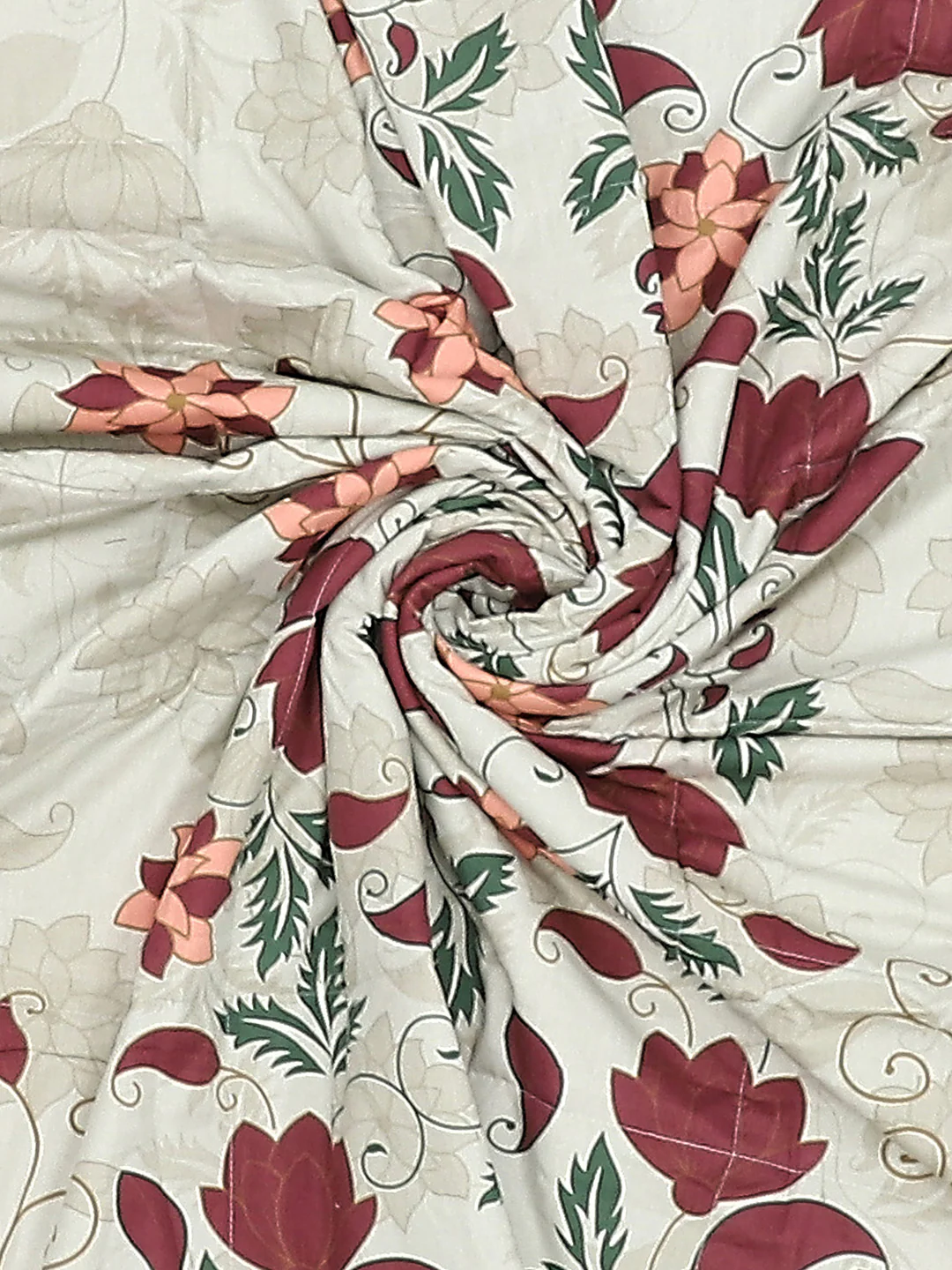 Printed Polyester Single Bed Comforter for AC Room - Image 11