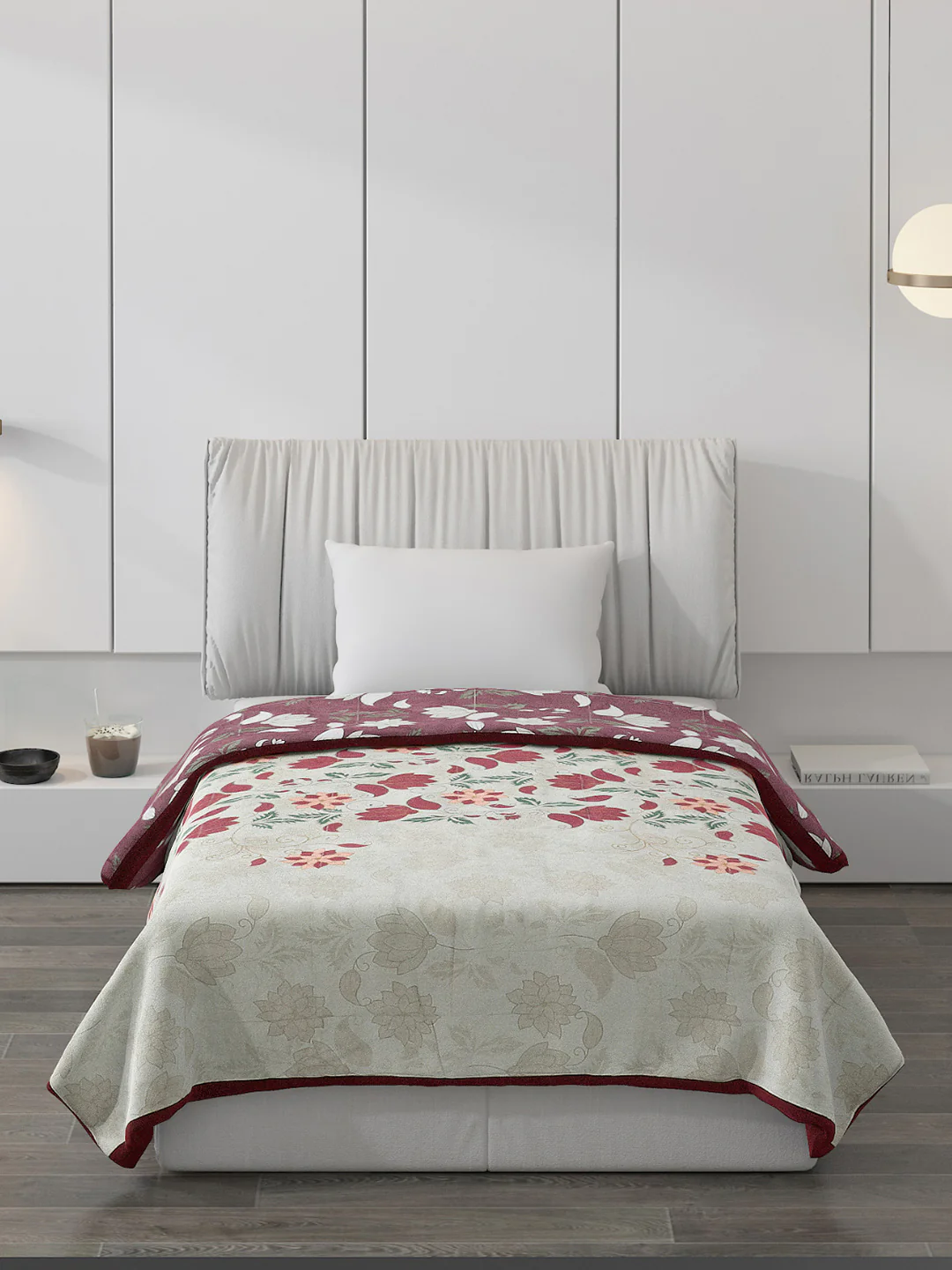 Printed Polyester Single Bed Comforter for AC Room - Image 3
