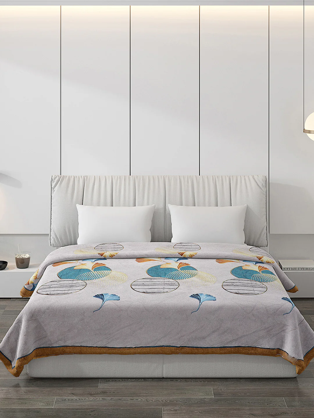 Printed 100% Polyester Double Bed Comforter for AC Room - Image 3