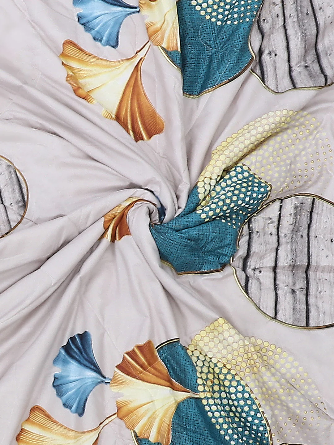 Printed 100% Polyester Double Bed Comforter for AC Room - Image 7