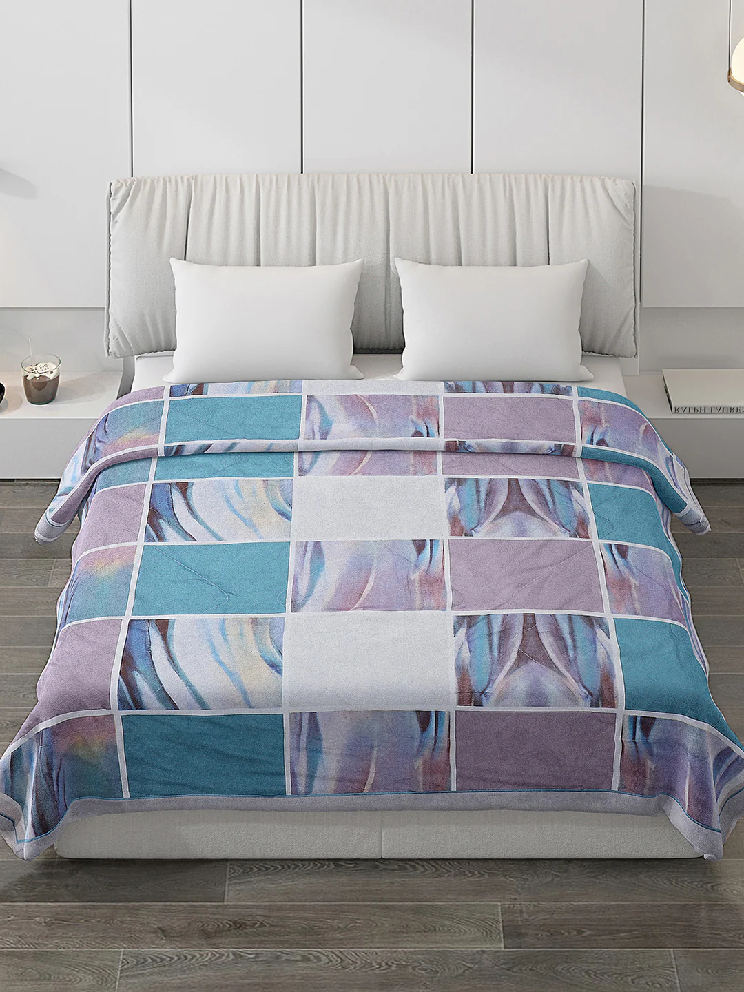 Printed 100% Polyester Double Bed Comforter for AC Room - Image 2