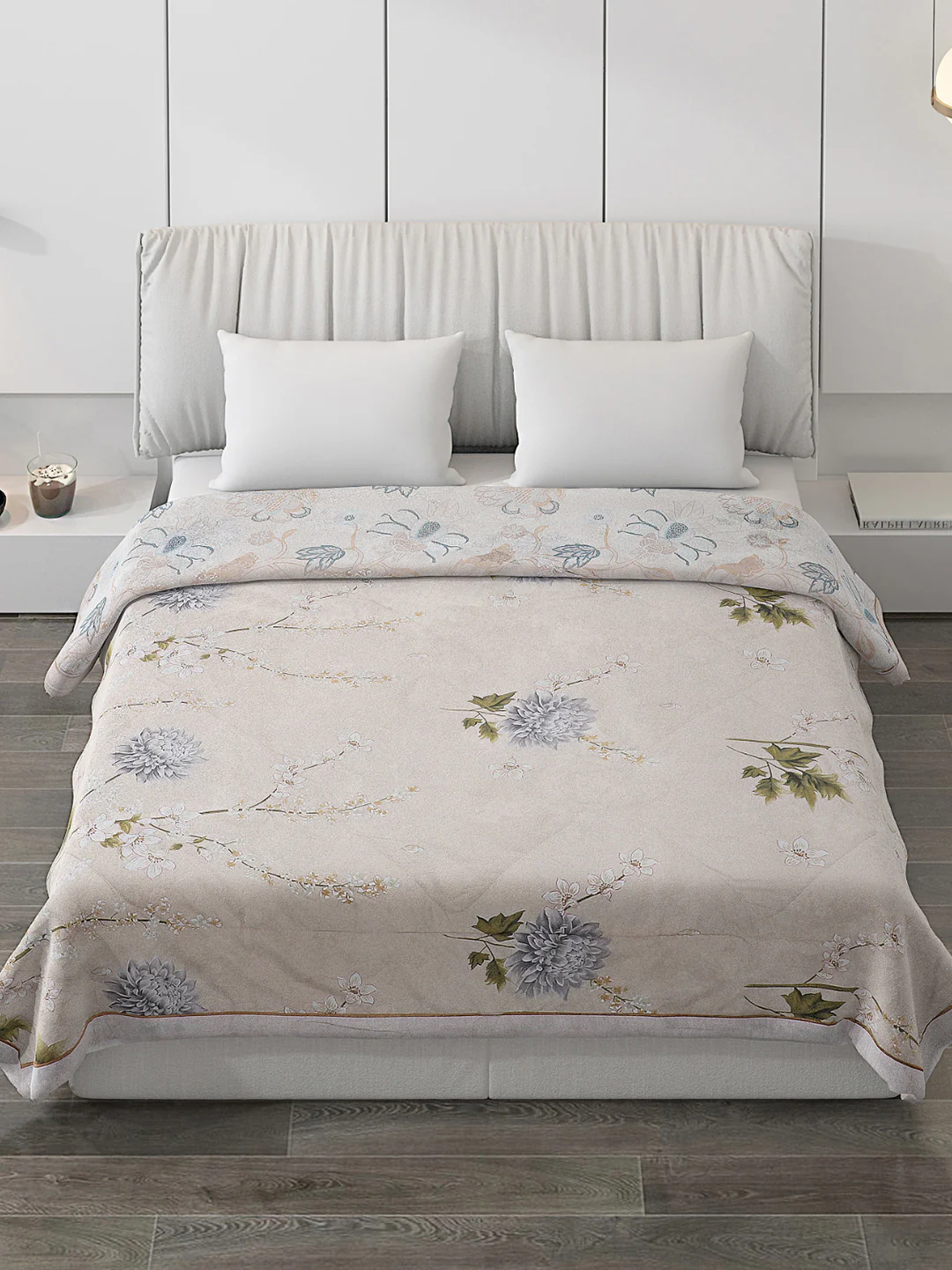 Printed 100% Polyester Double Bed Comforter for AC Room - Image 2
