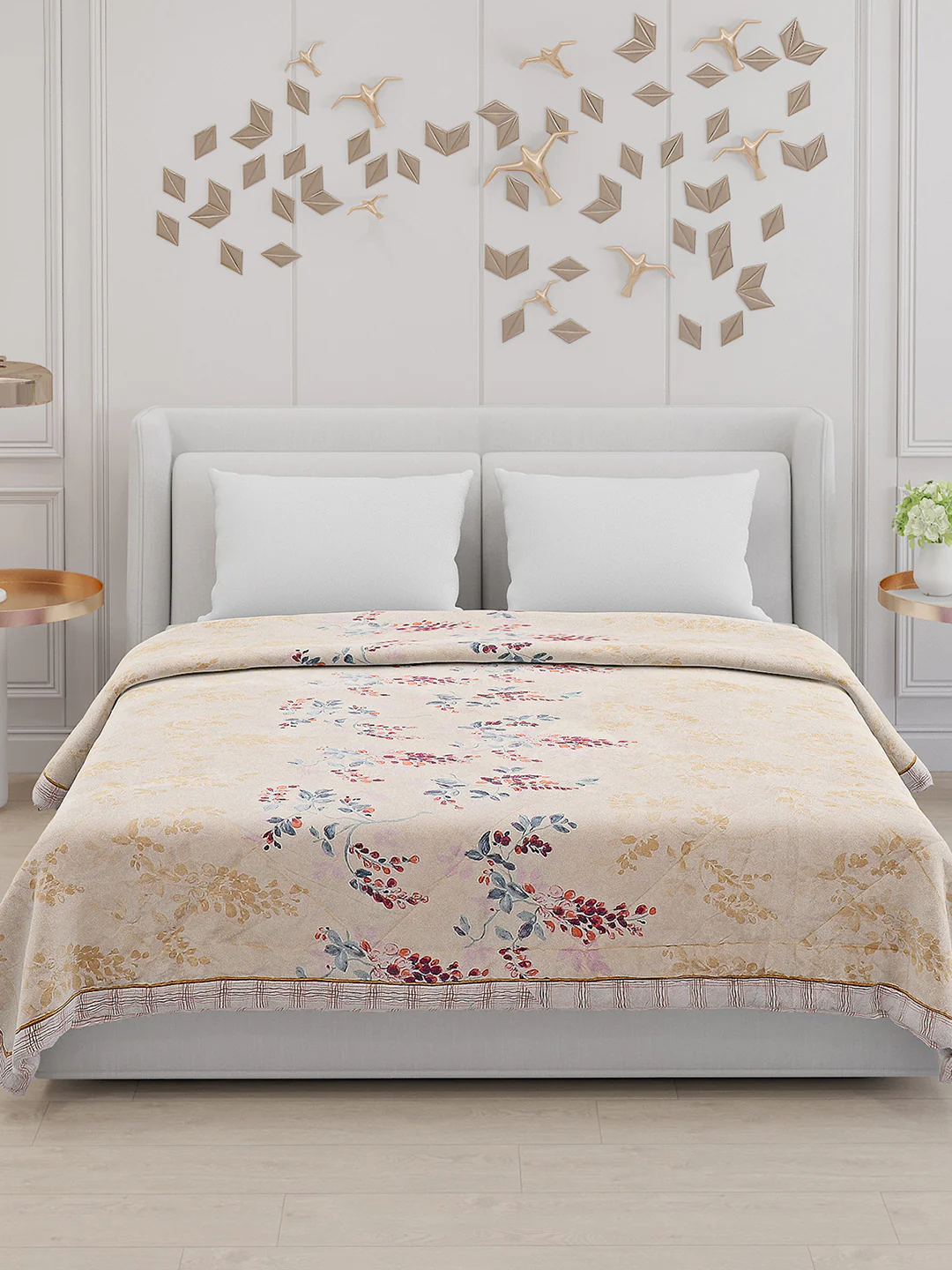 Printed 100% Polyester Double Bed Comforter for AC Room - Image 3