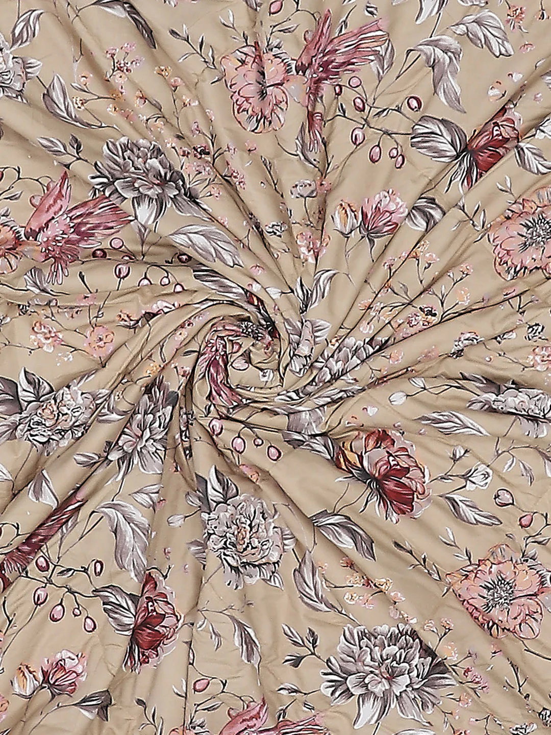 Printed 100% Polyester Double Bed Comforter for AC Room - Image 7
