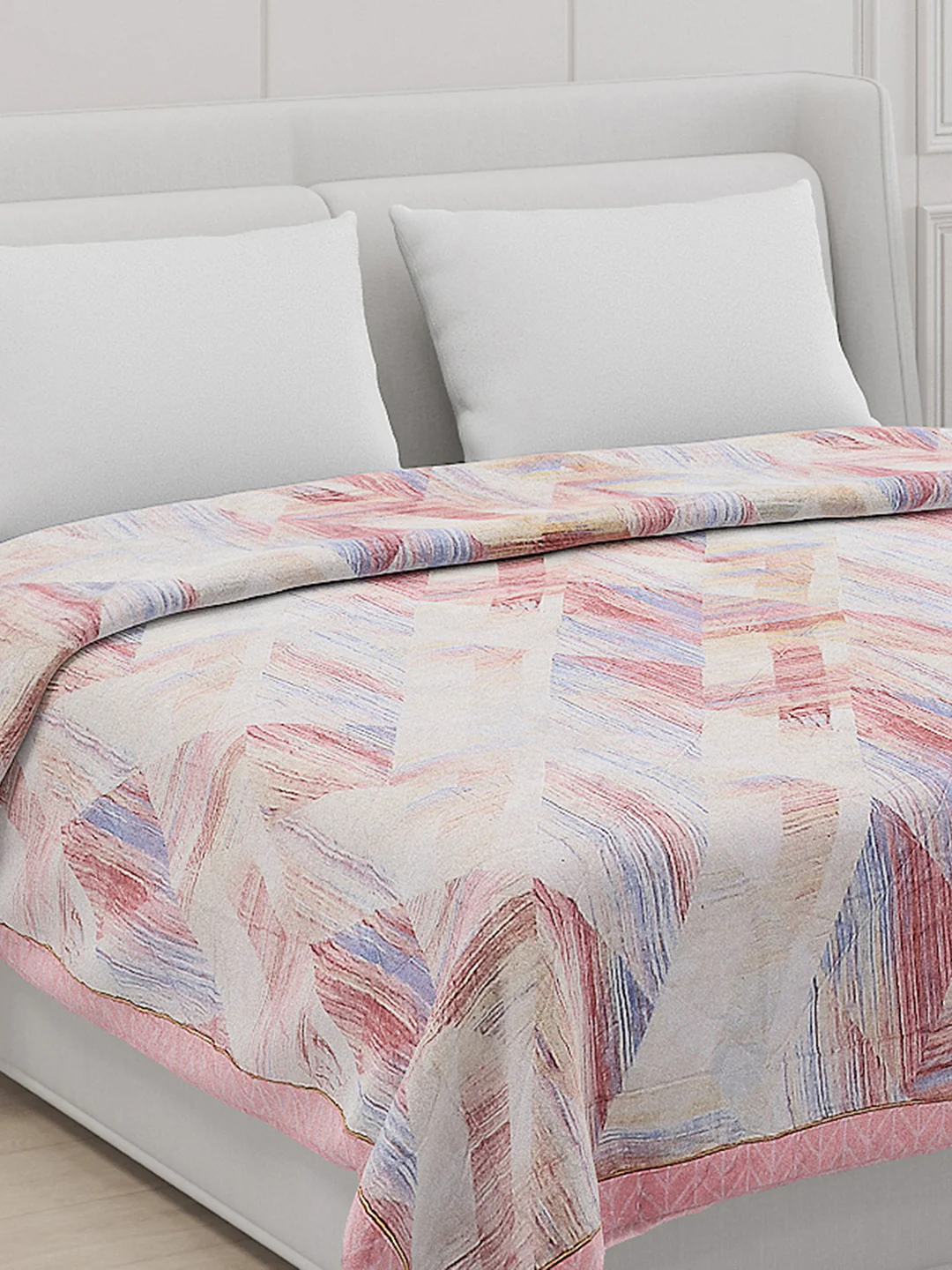 Printed 100% Polyester Double Bed Comforter for AC Room - Image 4