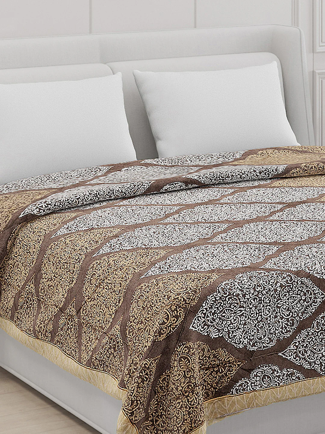 Printed 100% Polyester Double Bed Comforter for AC Room - Image 4