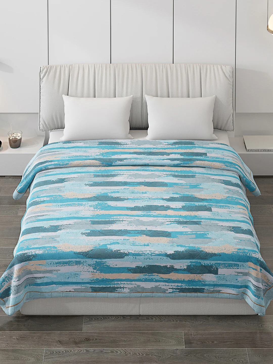 Printed 100% Polyester Double Bed Comforter for AC Room - Image 2