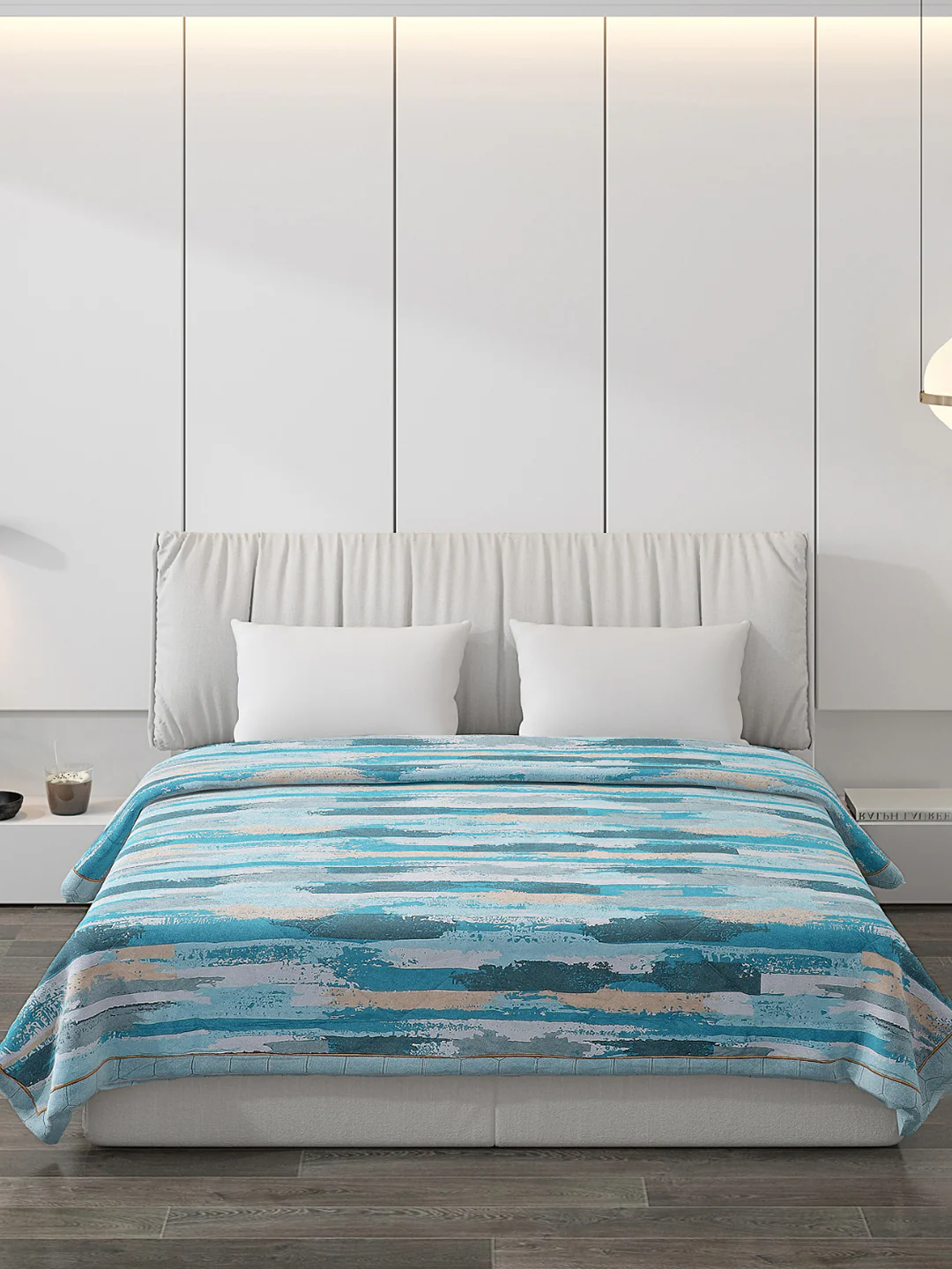 Printed 100% Polyester Double Bed Comforter for AC Room - Image 3