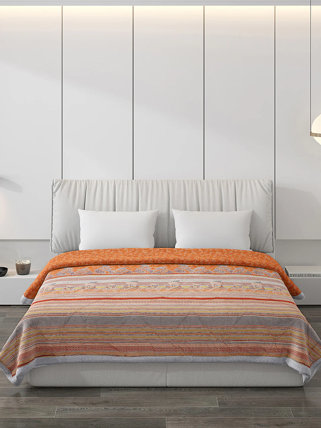 Printed 100% Polyester Double Bed Comforter for AC Room - Image 3