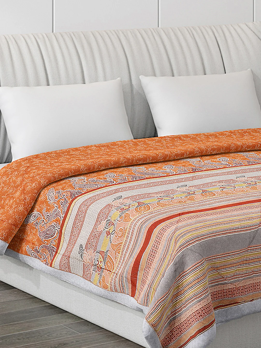 Printed 100% Polyester Double Bed Comforter for AC Room - Image 4
