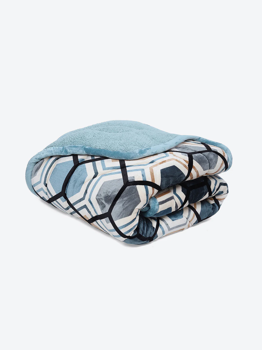 Printed 100% Polyester Double Bed Comforter for Winter - Image 5
