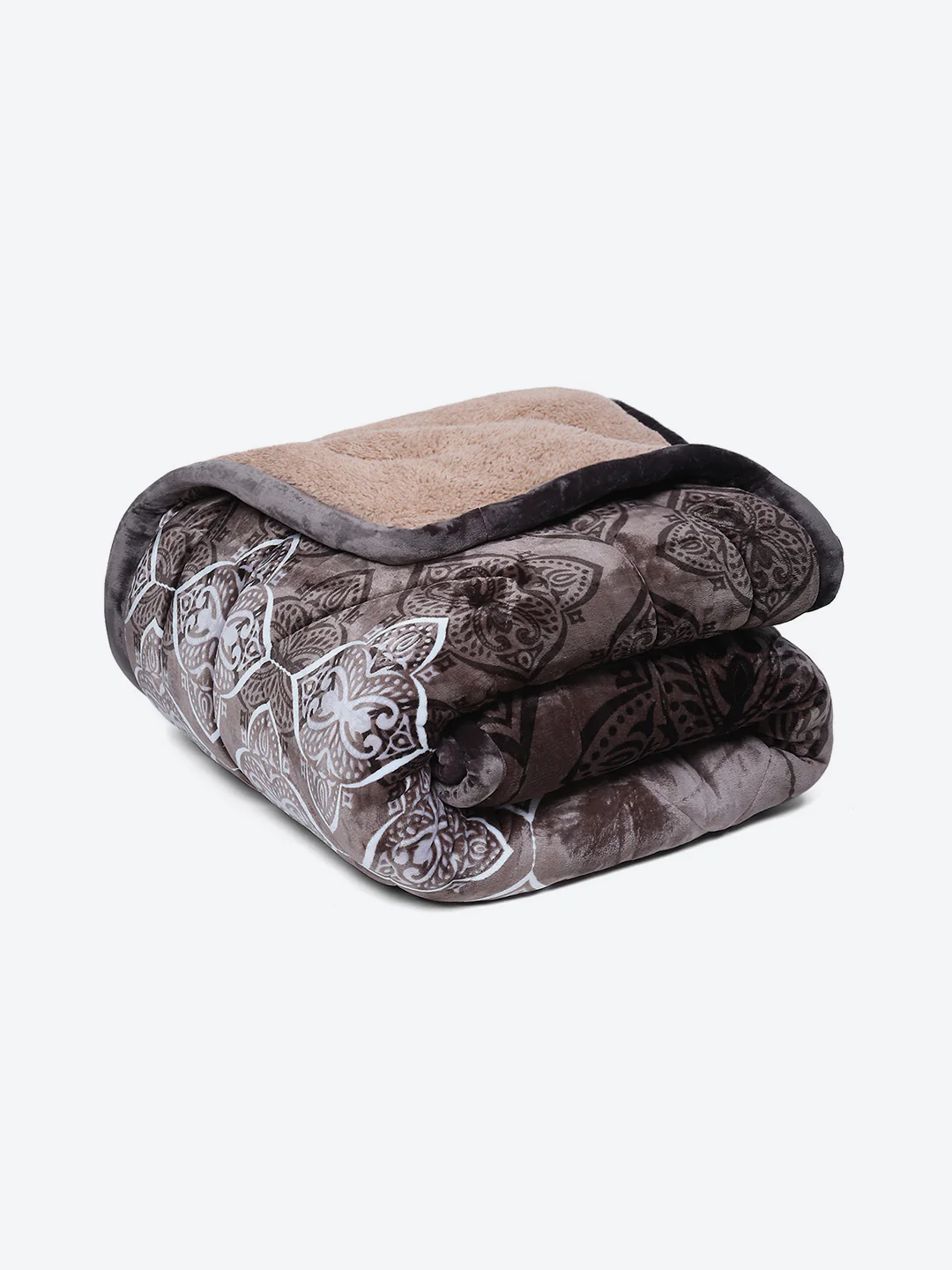 Printed 100% Polyester Double Bed Comforter for Winter - Image 5