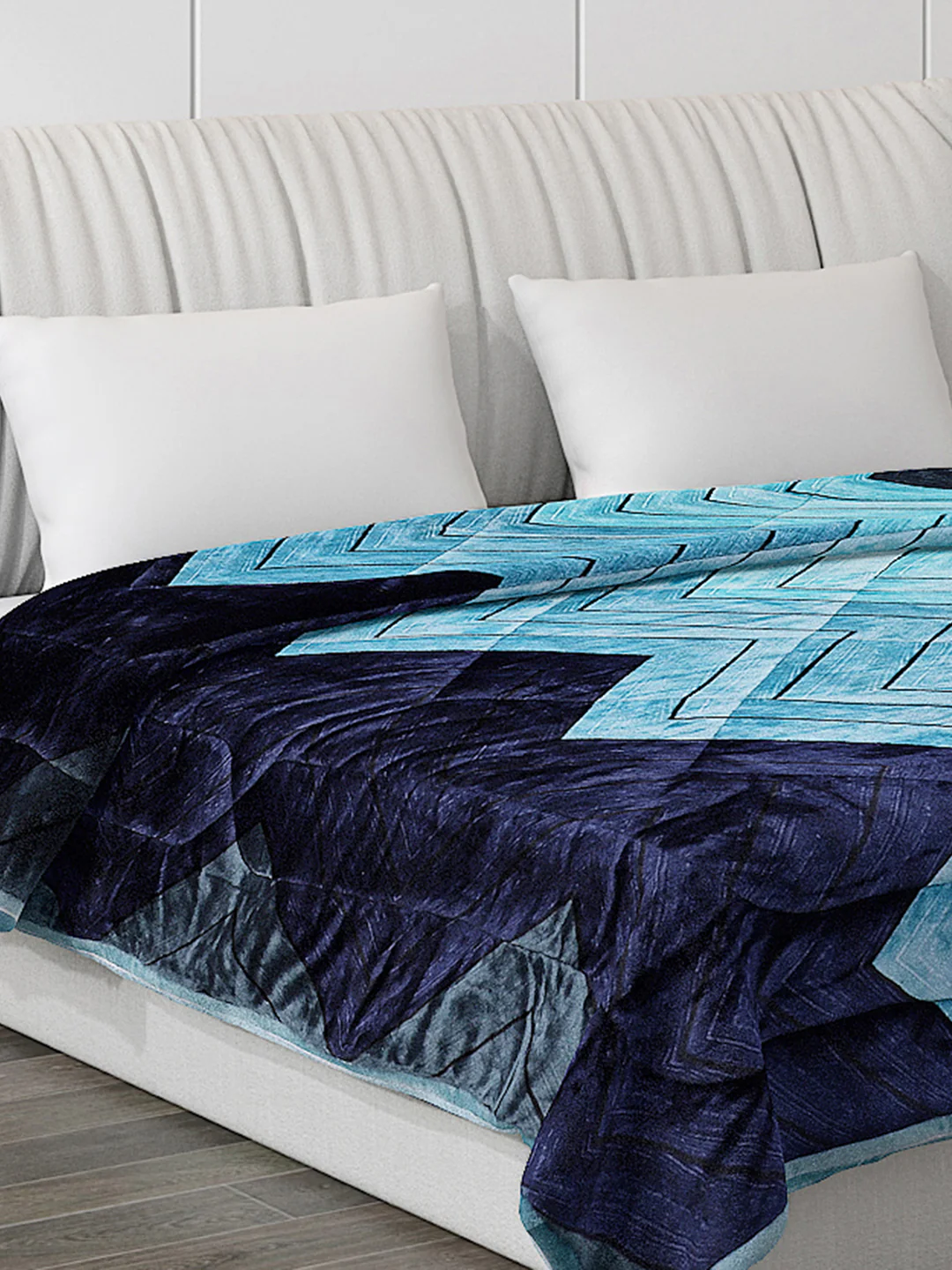 Printed 100% Polyester Double Bed Comforter for Winter - Image 4
