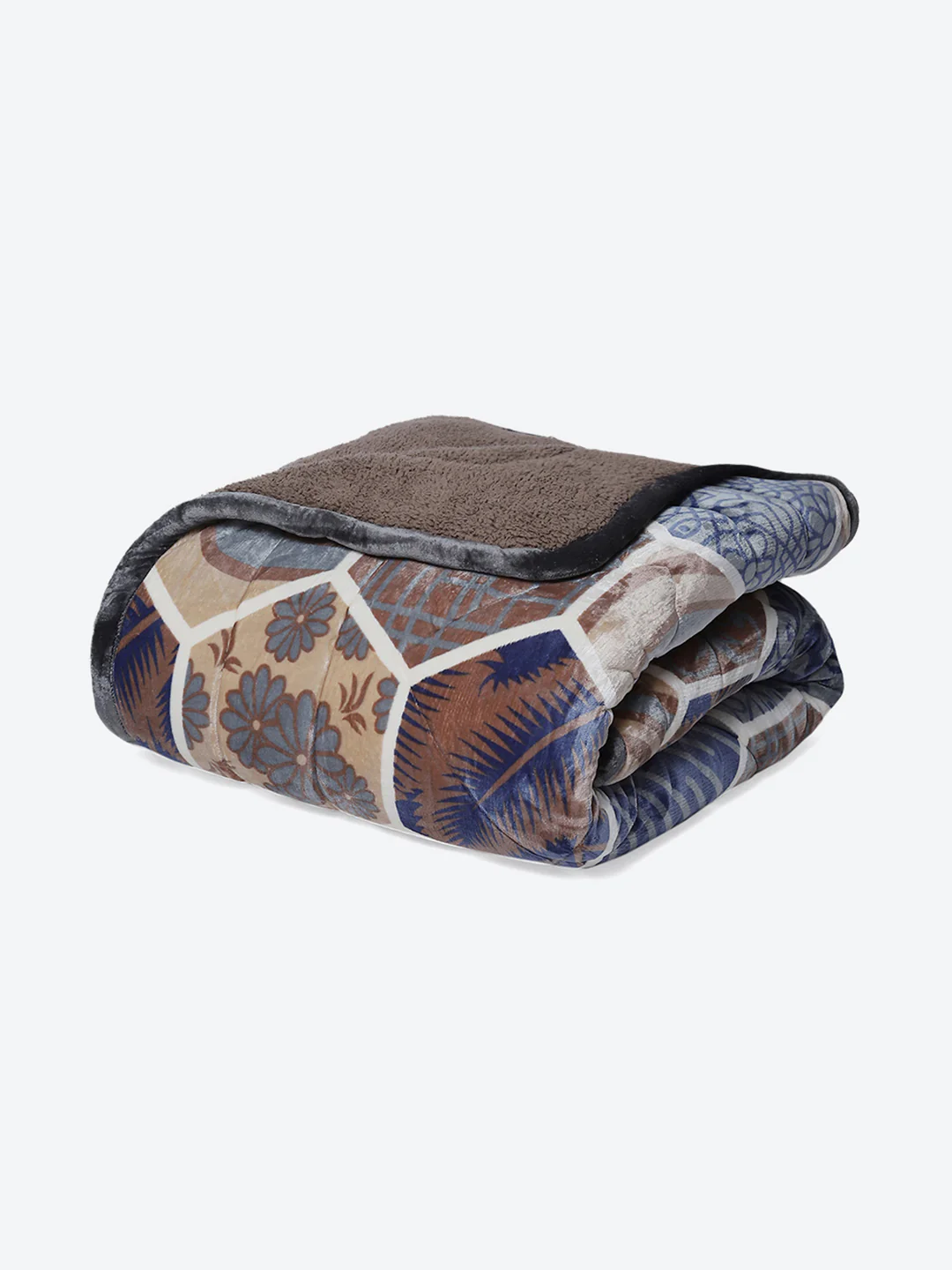 Printed 100% Polyester Double Bed Comforter for Winter - Image 5