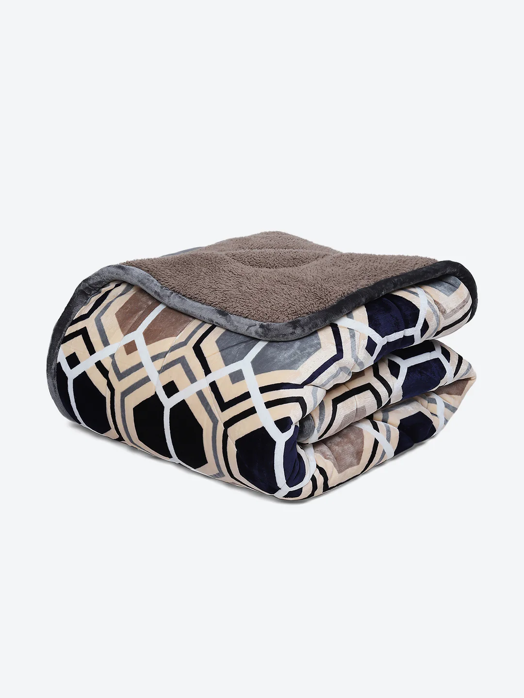 Printed 100% Polyester Double Bed Comforter for Winter - Image 5