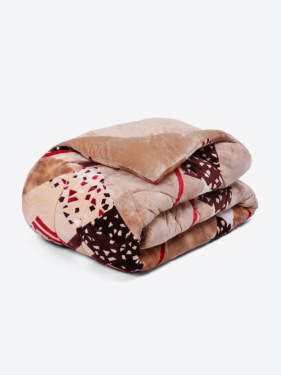 Printed 100% Polyester Double Bed Comforter for Winter - Image 5