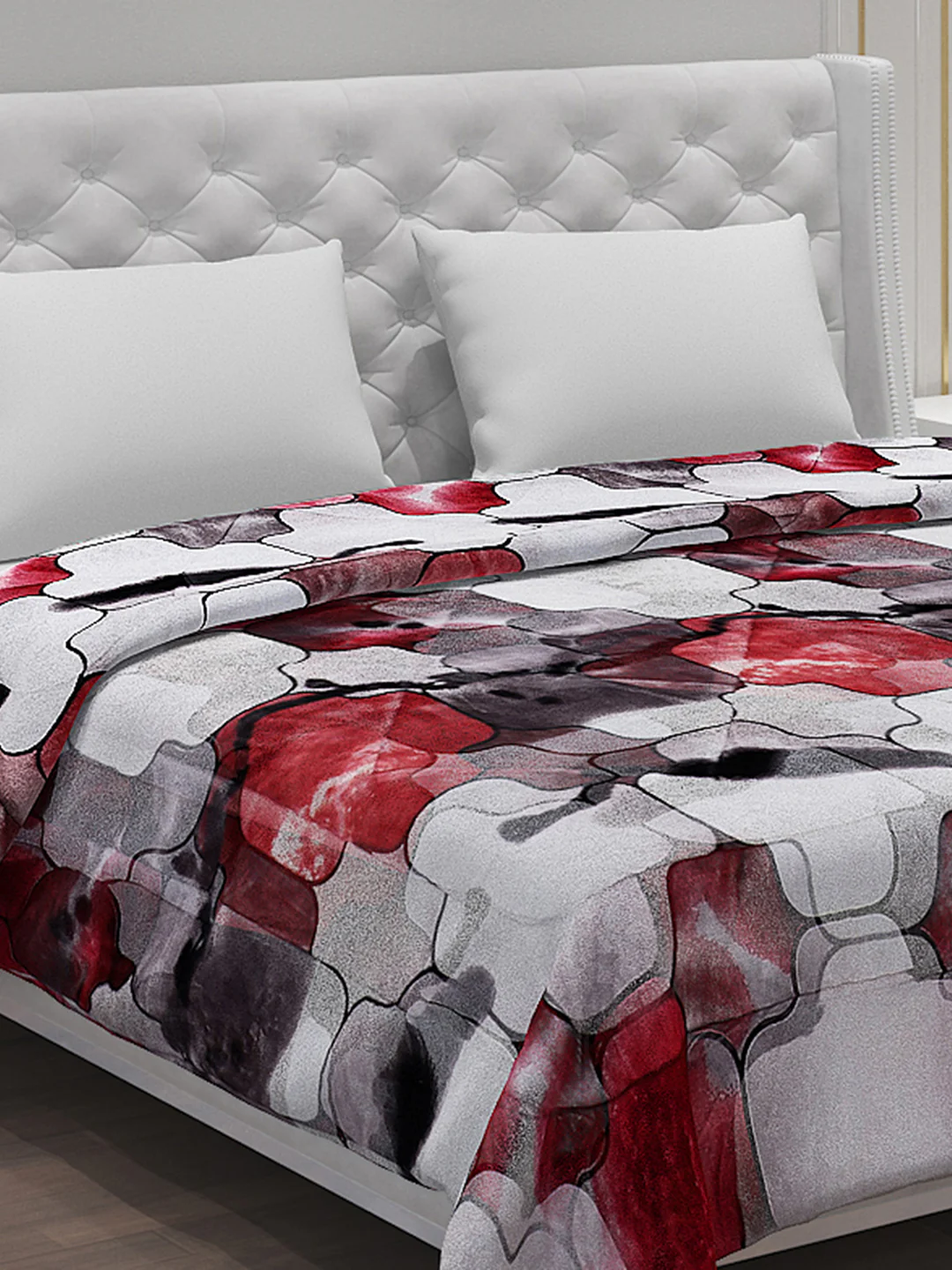 Printed 100% Polyester Double Bed Comforter for Winter - Image 4