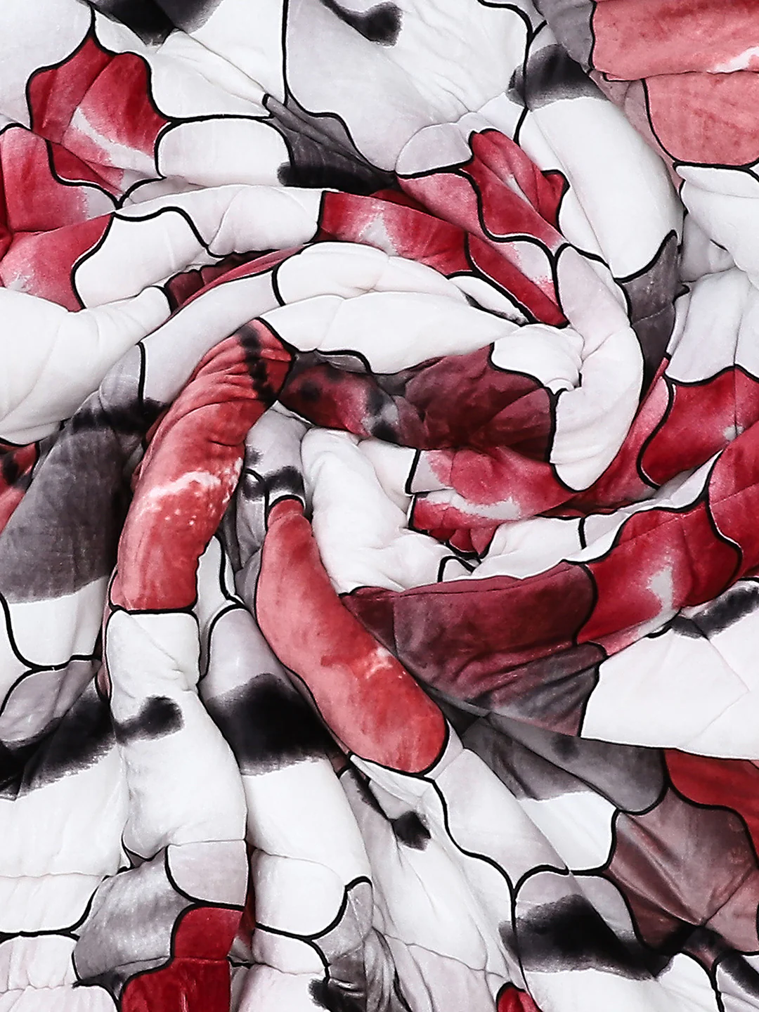 Printed 100% Polyester Double Bed Comforter for Winter - Image 7