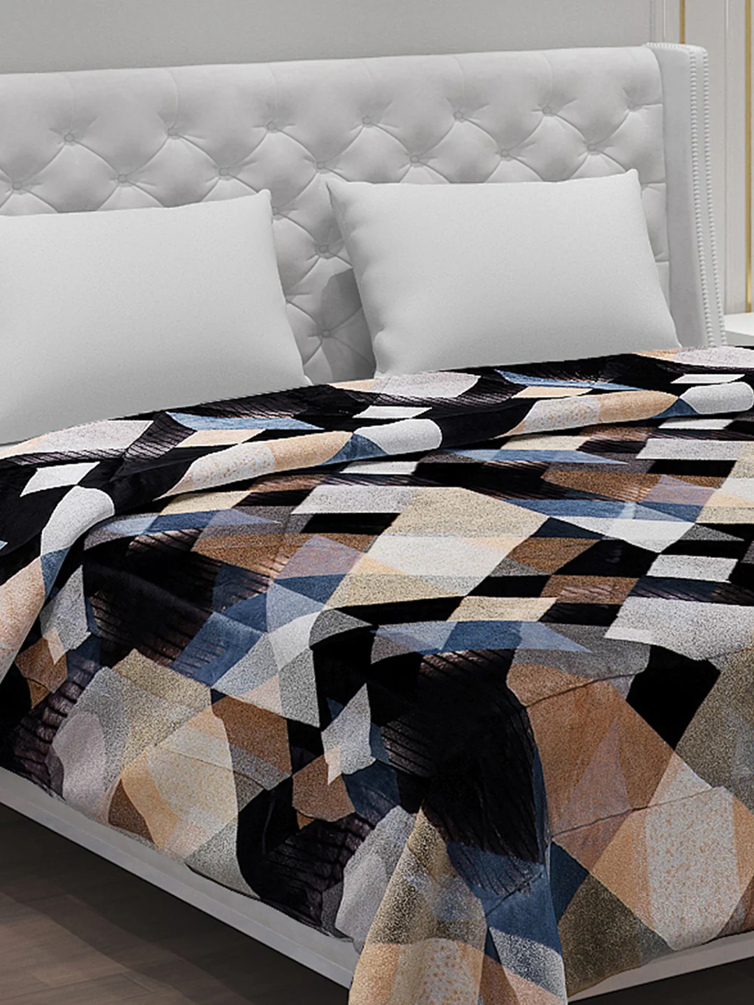 Printed 100% Polyester Double Bed Comforter for Winter - Image 4