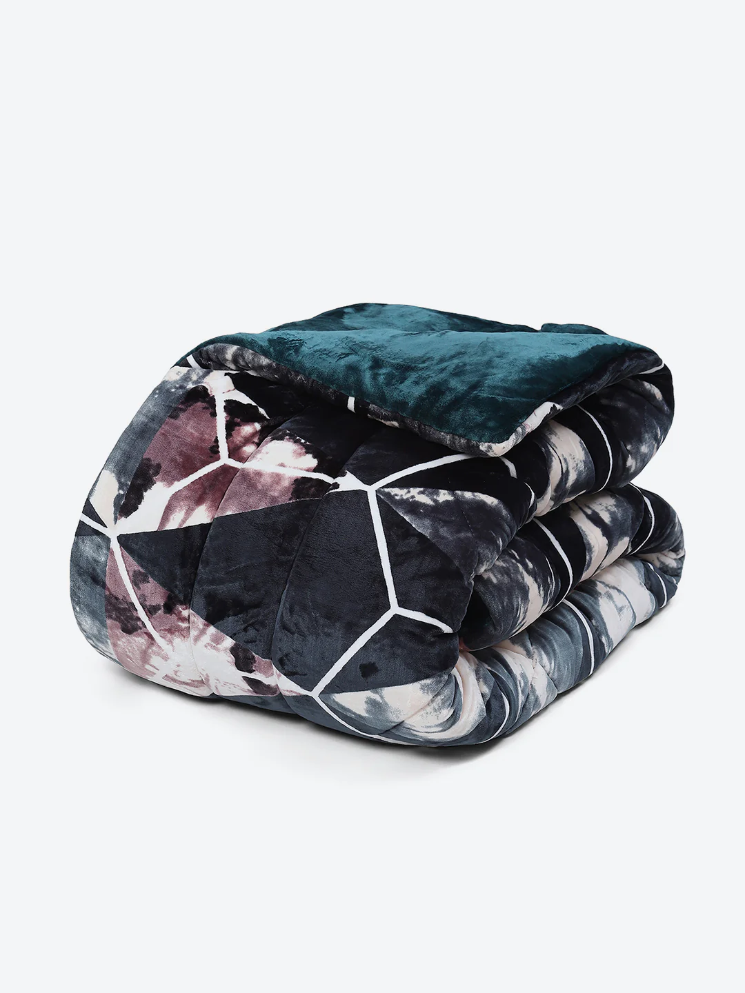 Printed 100% Polyester Double Bed Comforter for Winter - Image 5