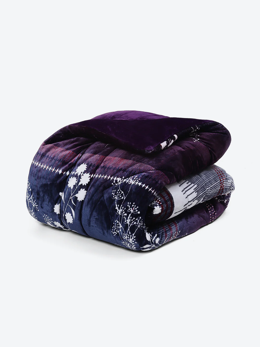 Printed 100% Polyester Double Bed Comforter for Winter - Image 5