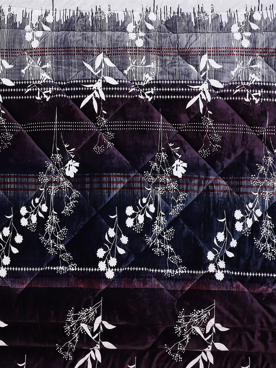 Printed 100% Polyester Double Bed Comforter for Winter - Image 6