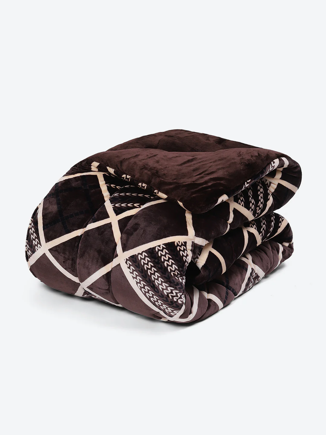 Printed 100% Polyester Double Bed Comforter for Winter - Image 5