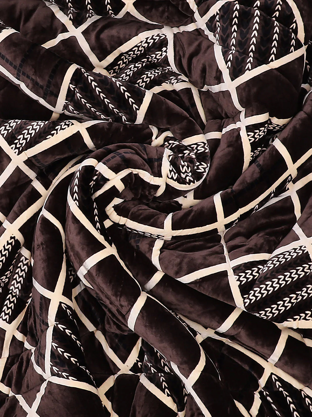 Printed 100% Polyester Double Bed Comforter for Winter - Image 7