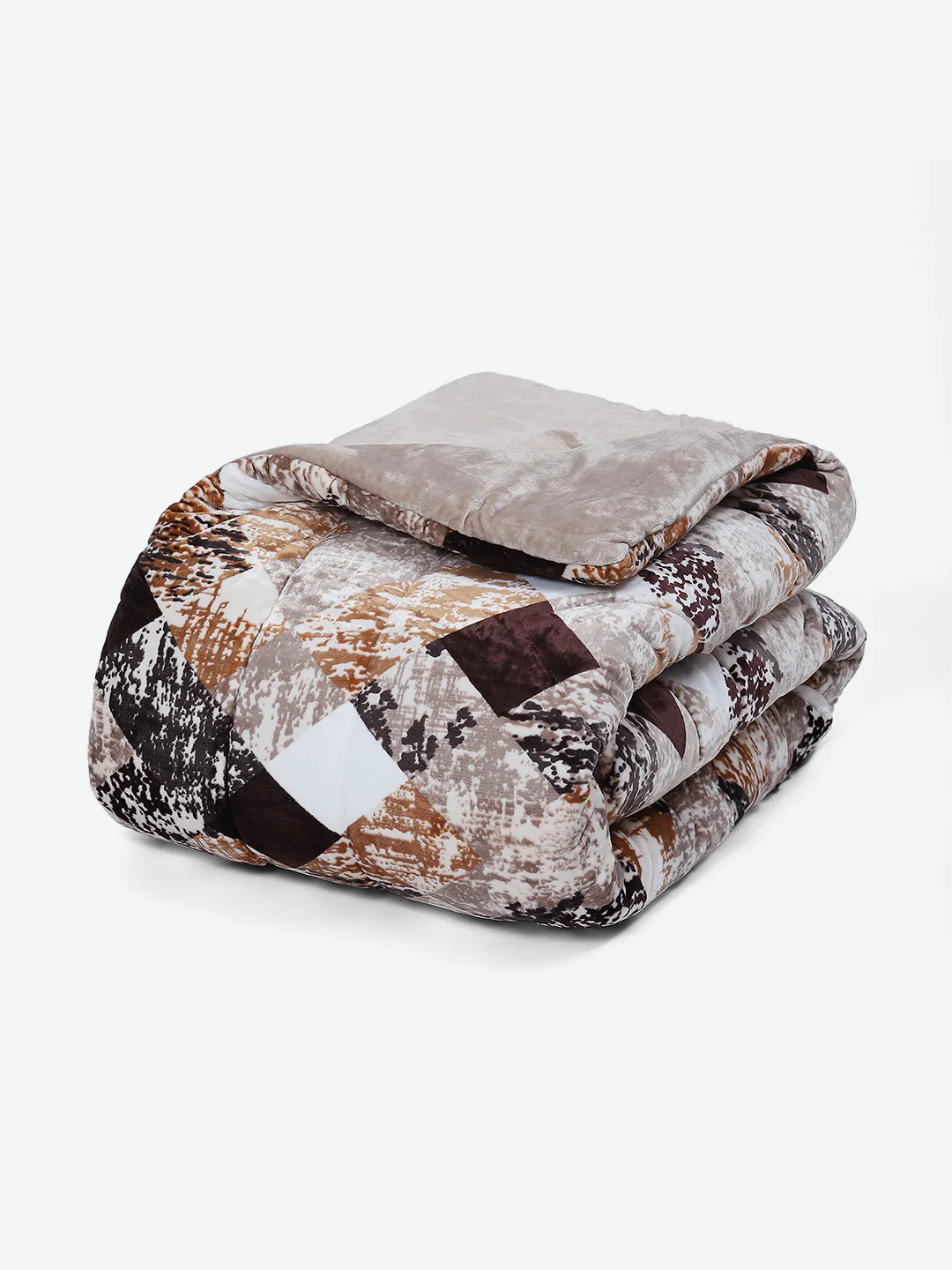 Printed 100% Polyester Double Bed Comforter for Winter - Image 5