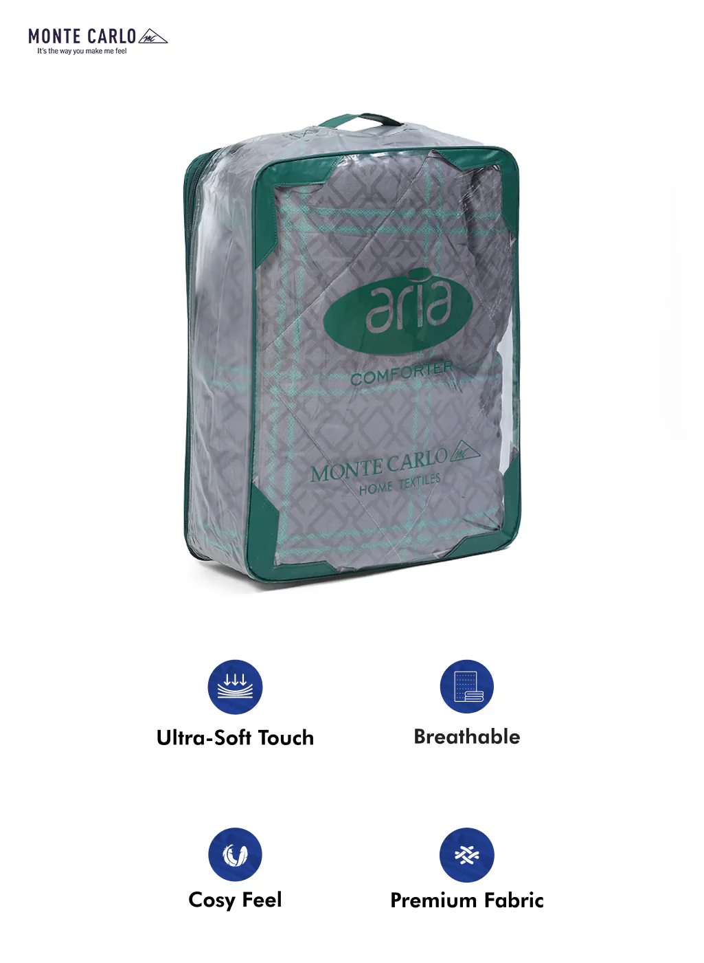 Printed 100% Polyester Single Bed Comforter for AC Room - Image 8