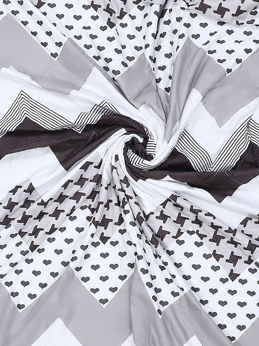 Printed 100% Polyester Single Bed Comforter for AC Room - Image 7