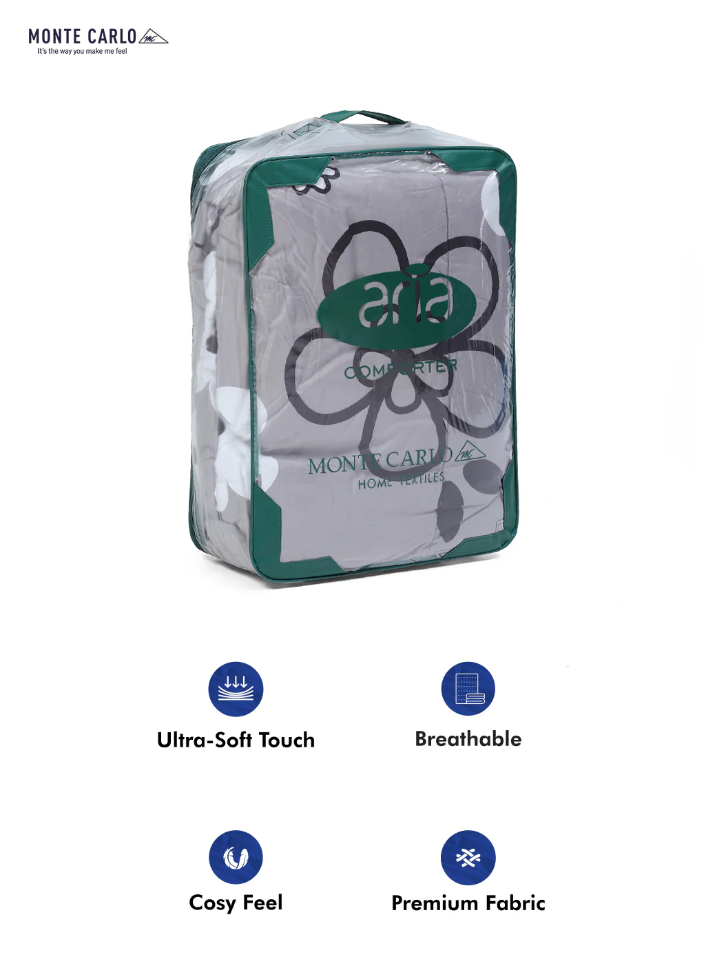 Printed 100% Polyester Single Bed Comforter for AC Room - Image 8