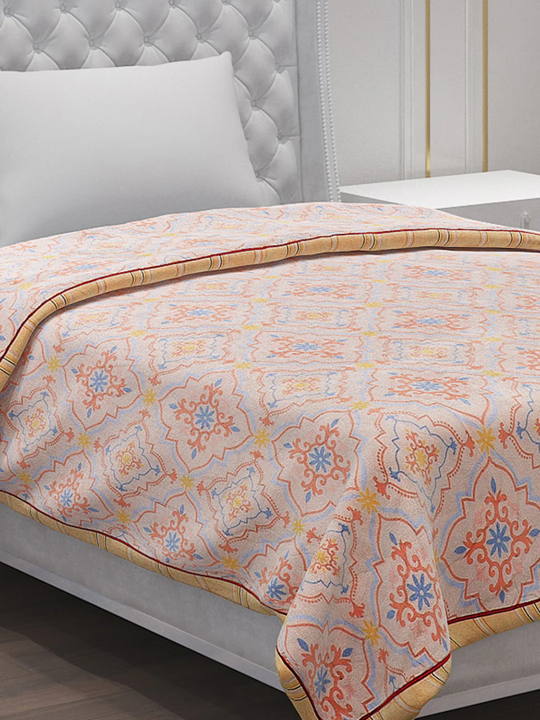 Printed 100% Polyester Single Bed Comforter for AC Room - Image 4