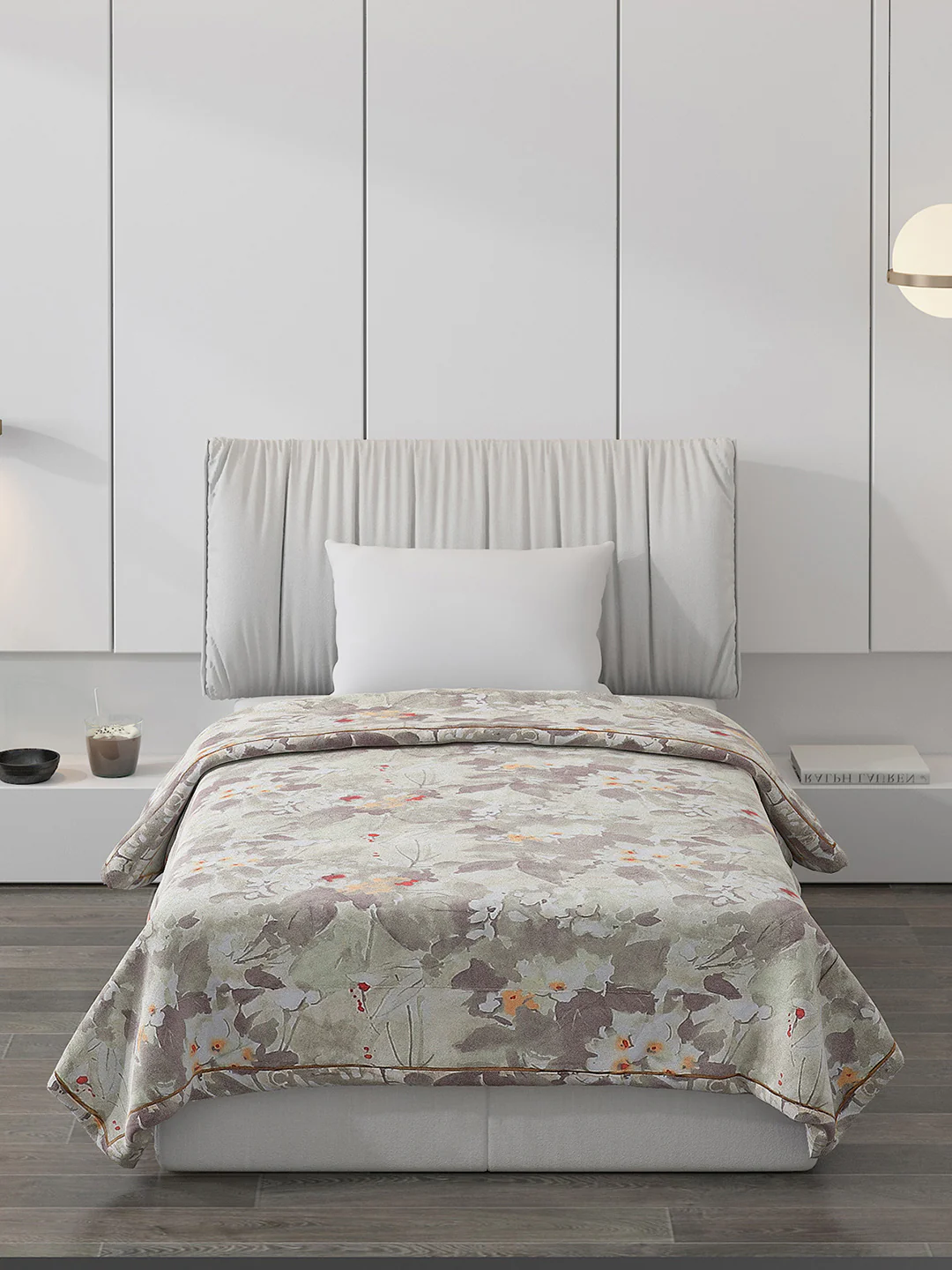 Printed 100% Polyester Single Bed Comforter for AC Room - Image 3