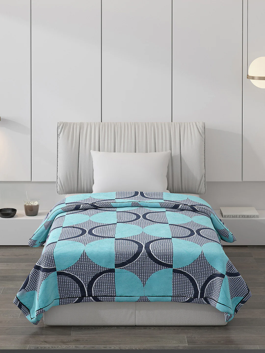 Printed 100% Polyester Single Bed Comforter for AC Room - Image 3