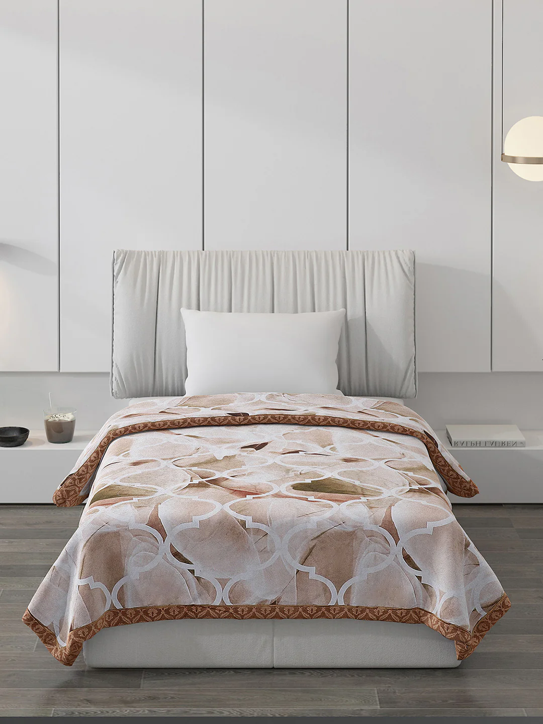 Printed 100% Polyester Single Bed Comforter for AC Room - Image 3