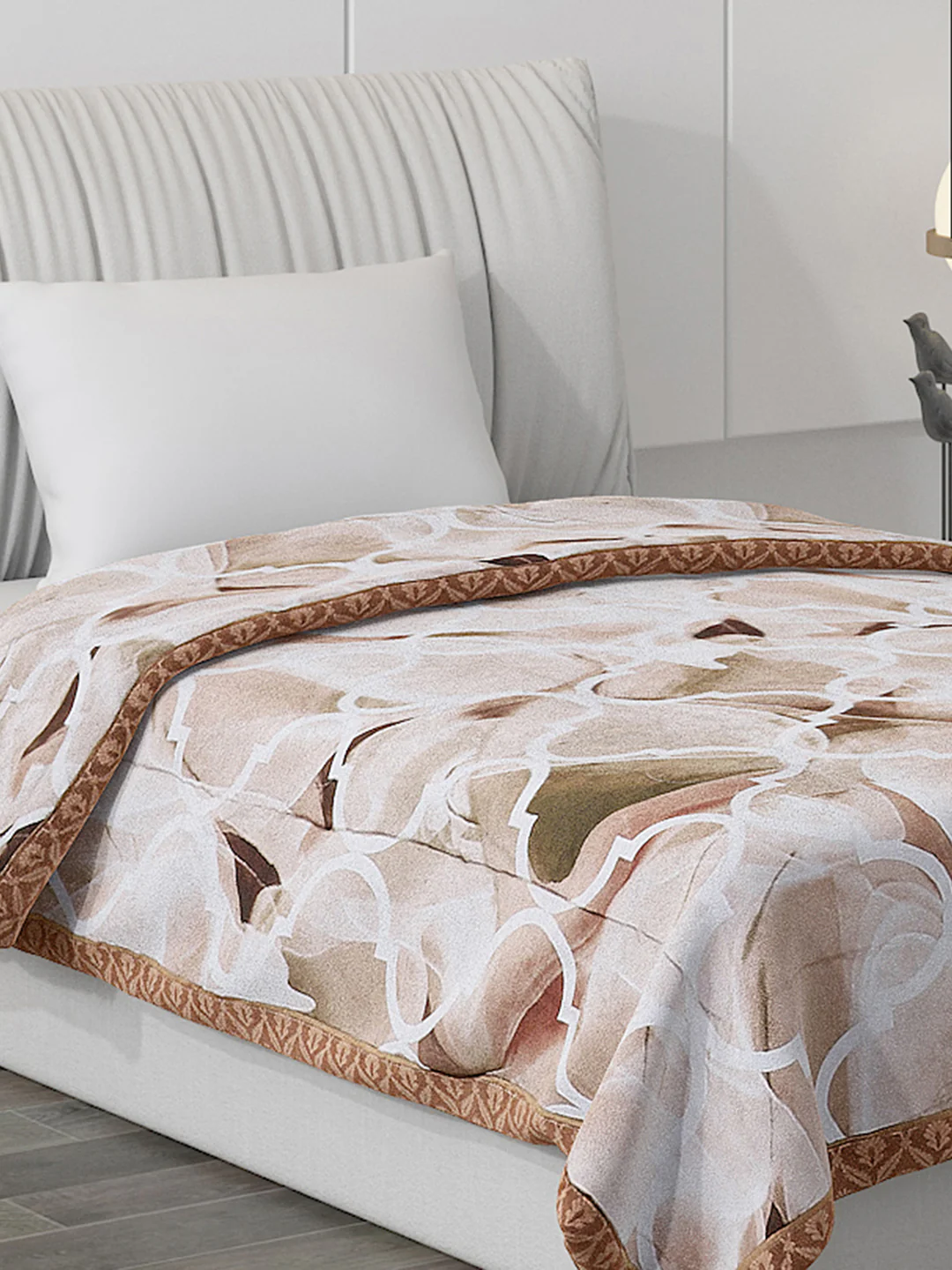 Printed 100% Polyester Single Bed Comforter for AC Room - Image 4