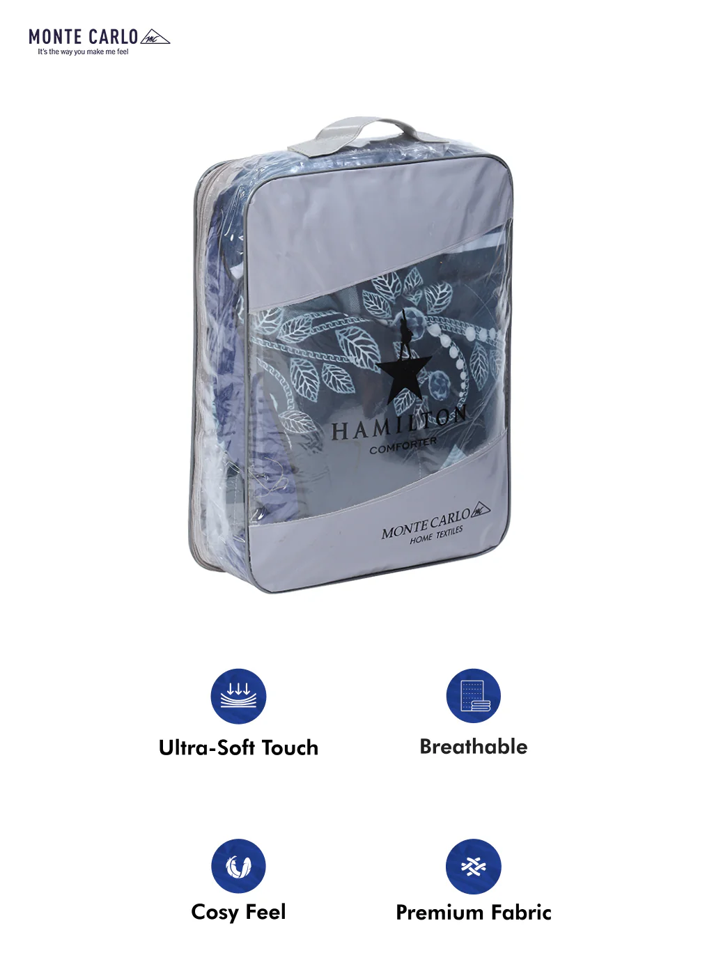 Printed 100% Polyester Single Bed Comforter for AC Room - Image 8