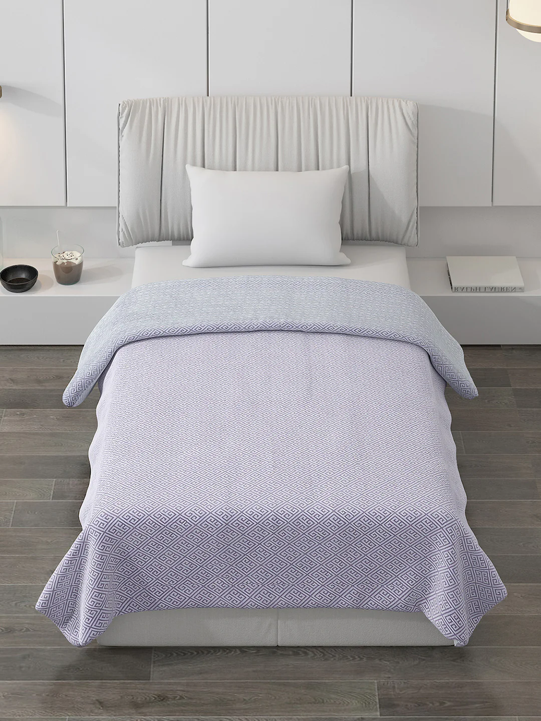 Printed 100% Polyester Single Bed Comforter for AC Room - Image 2