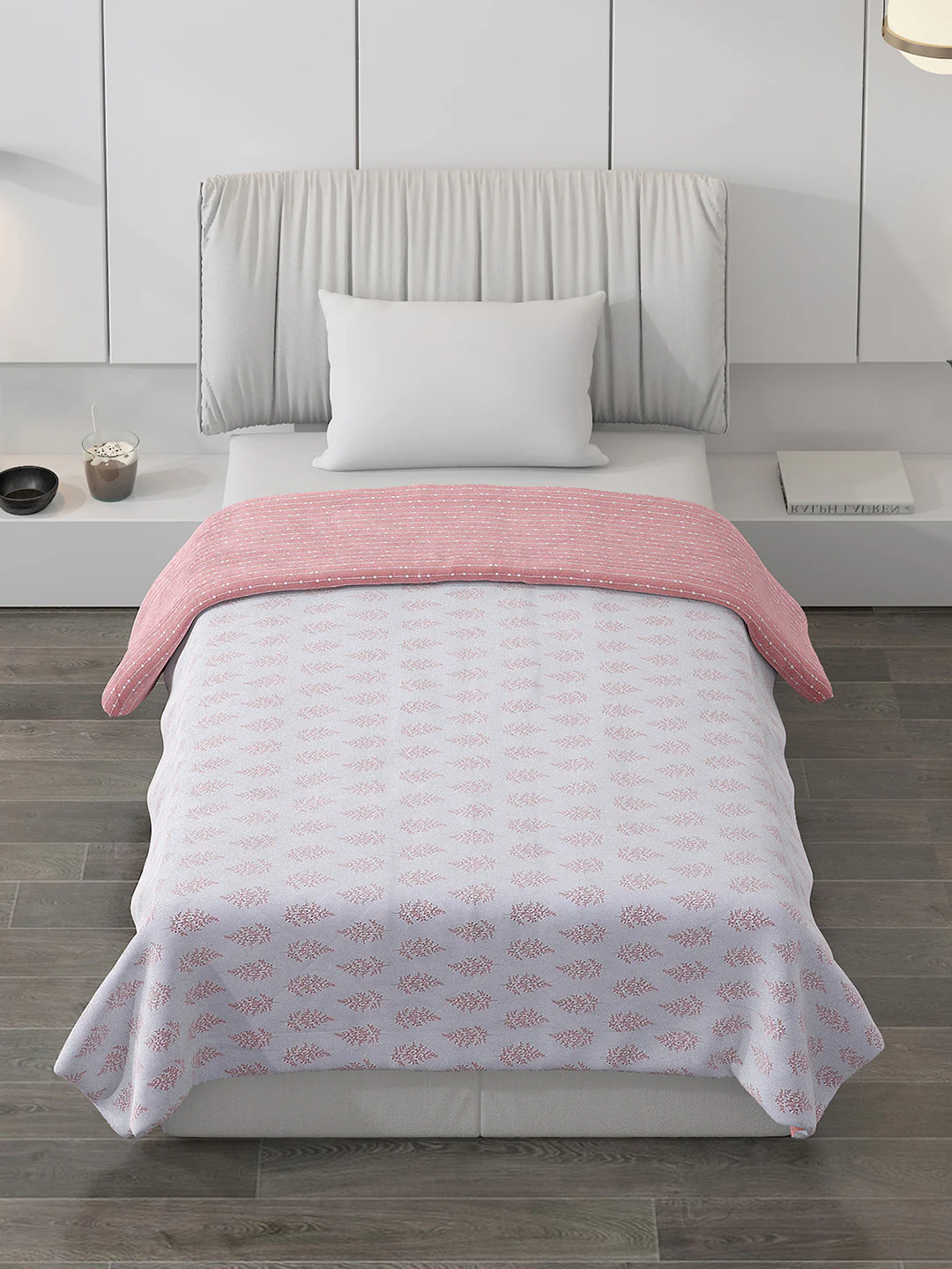 Printed 100% Polyester Single Bed Comforter for AC Room - Image 4
