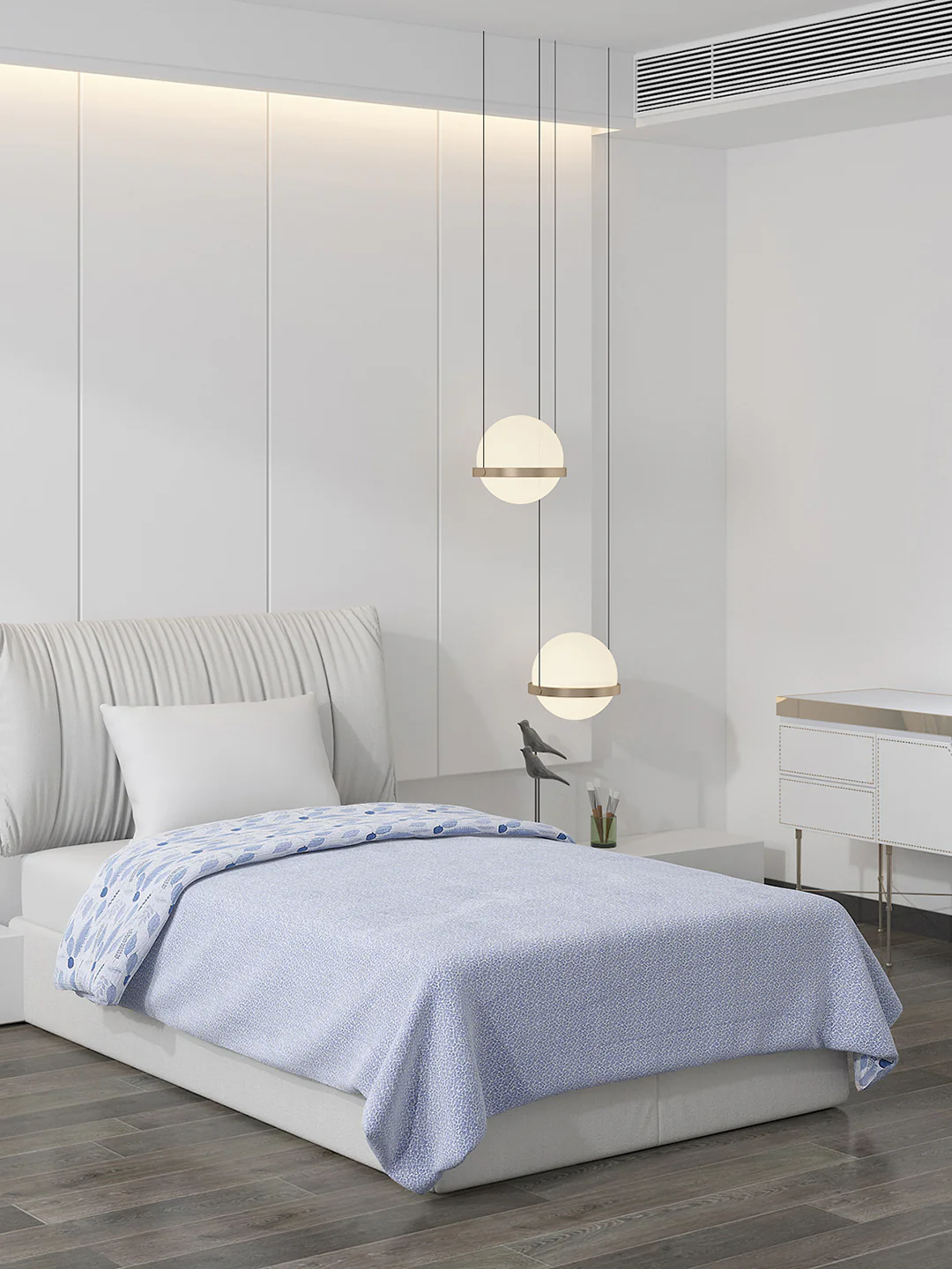 Printed 100% Polyester Single Bed Comforter for AC Room - Image 6