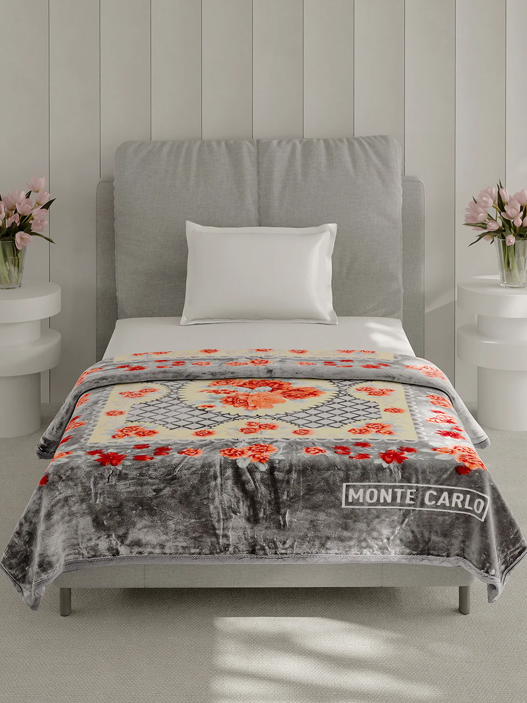 Printed Single Bed 1 Ply, 625 GSM Super Soft Mink Blanket for Mild Winter - (Impact Plus) - Image 2