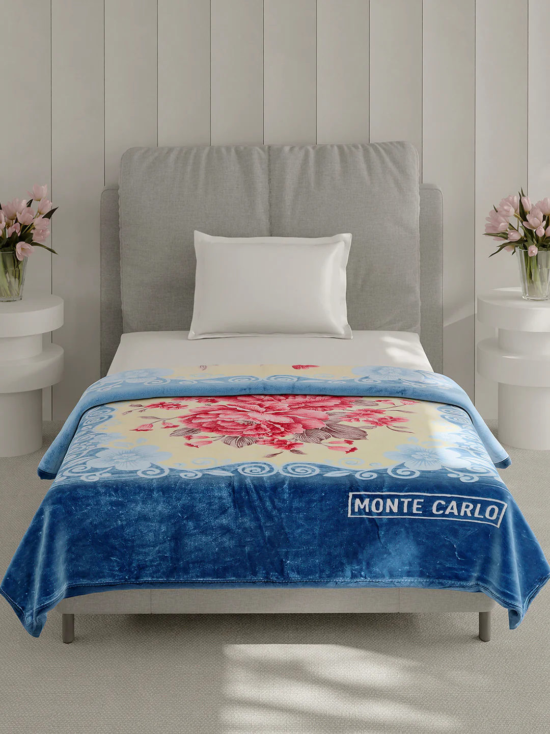 Printed Single Bed 1 Ply, 625 GSM Super Soft Mink Blanket for Mild Winter - (Impact Plus) - Image 2