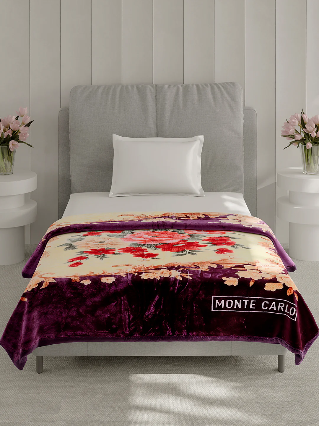 Printed Single Bed 1 Ply, 625 GSM Super Soft Mink Blanket for Mild Winter - (Impact Plus) - Image 2