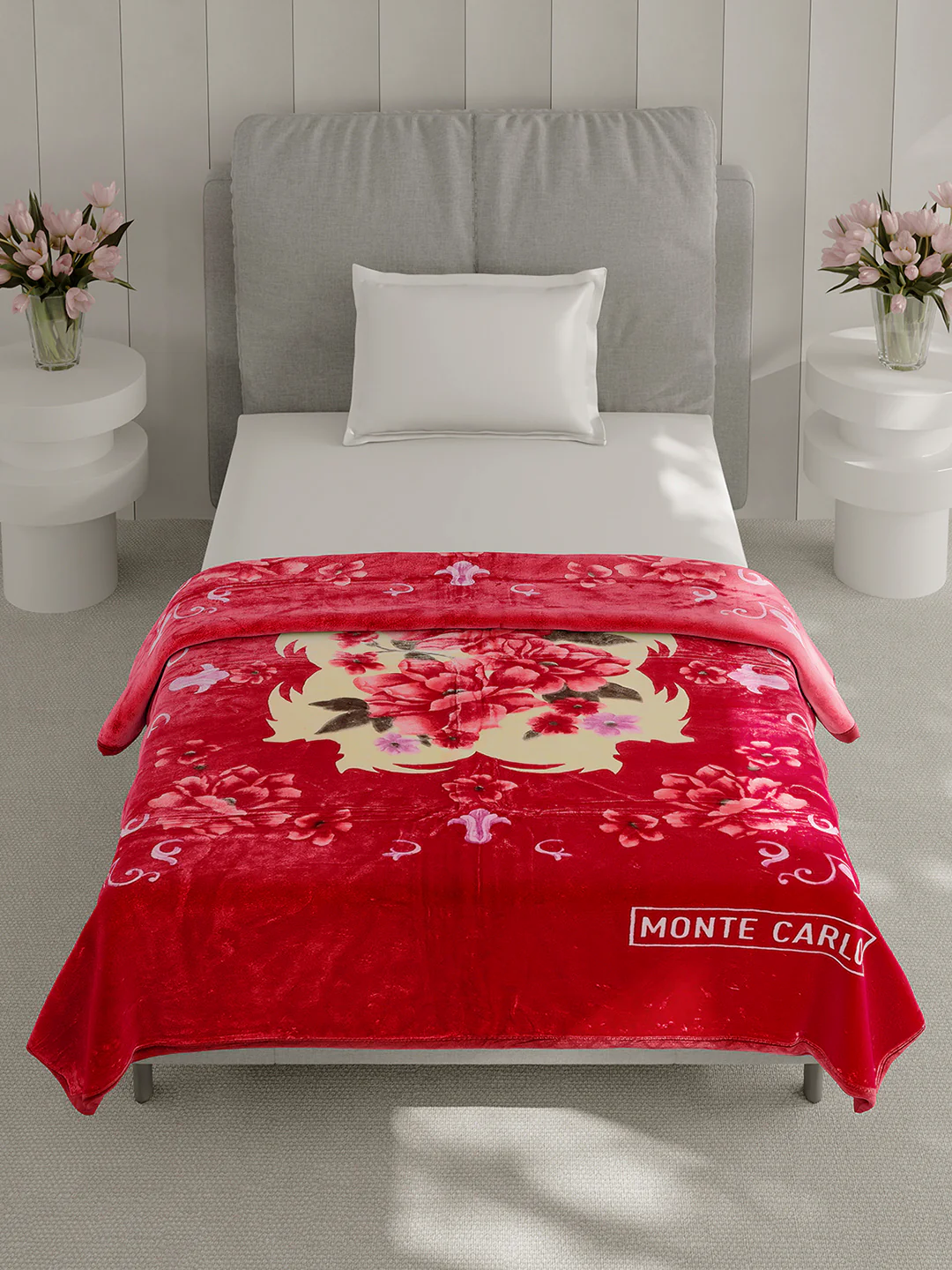 Printed Single Bed 1 Ply, 625 GSM Super Soft Mink Blanket for Mild Winter - (Impact Plus) - Image 3