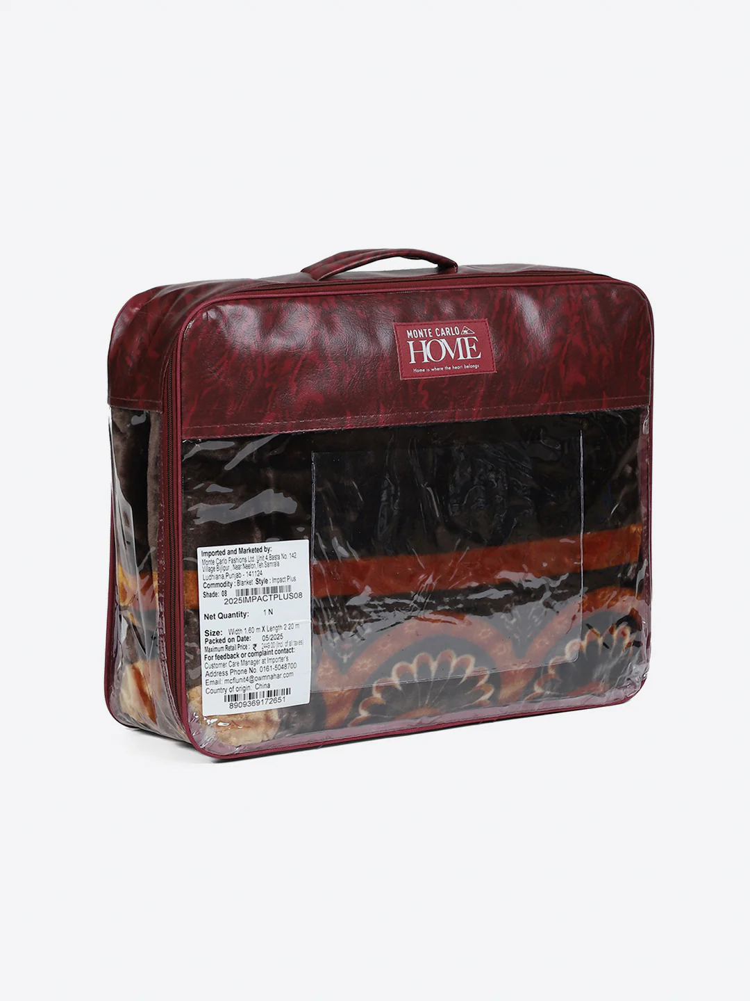 Printed Single Bed 1 Ply, 625 GSM Super Soft Mink Blanket for Mild Winter - (Impact Plus) - Image 8