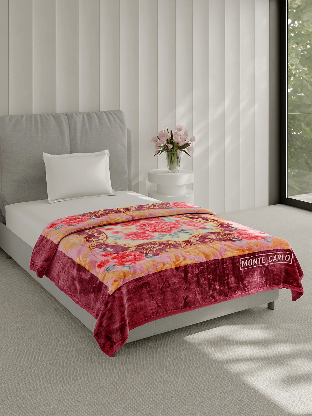 Printed Single Bed 1 Ply, 625 GSM Super Soft Mink Blanket for Mild Winter - (Impact Plus) - Image 4