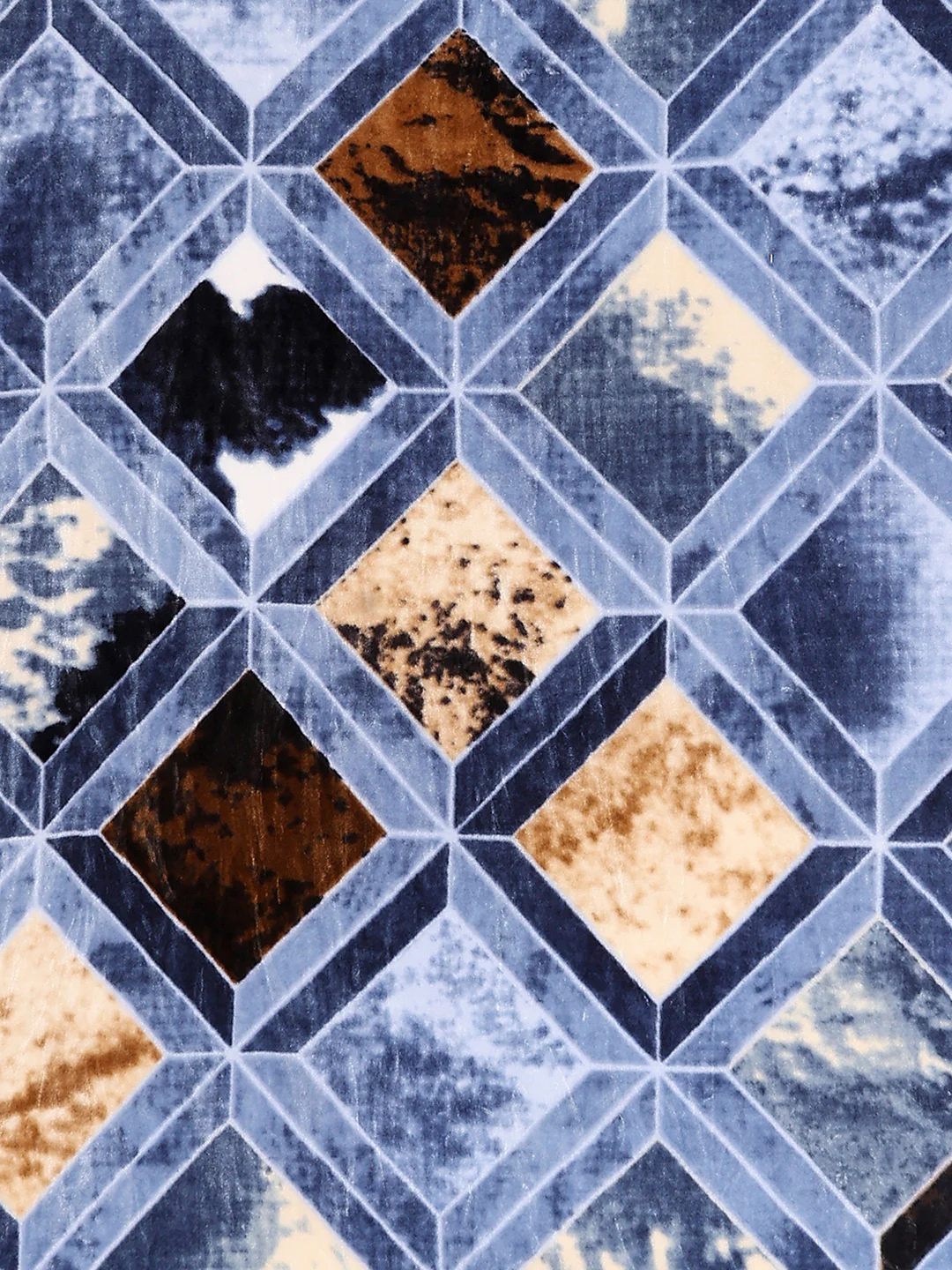 Printed Single Bed 1 Ply, 625 GSM Mink Blanket for Mild Winter - (Impact Pvc) - Image 6