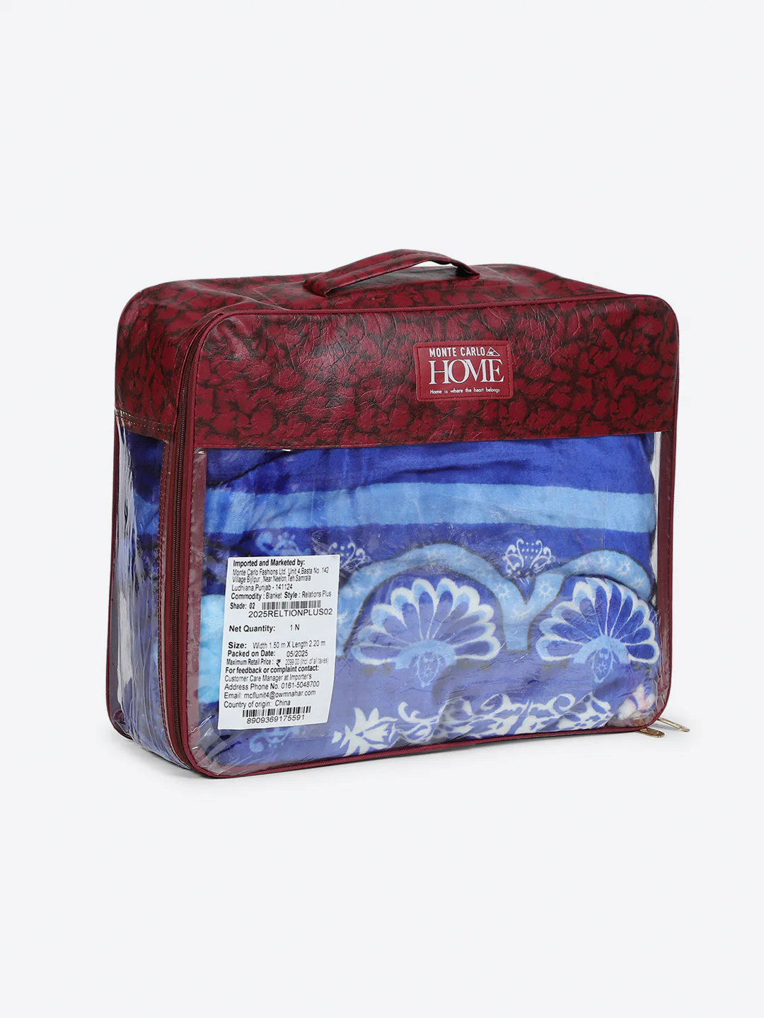 Printed Single Bed 1 Ply Super Soft Blanket for Heavy Winter - (Relation Plus) - Image 8